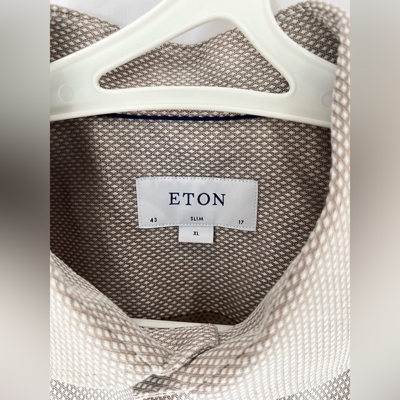 Eton brown dress shirt in great condition - Picture 5 of 7